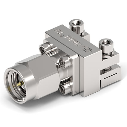 26.5GHz SMA 公(gōng)頭 可拆卸式 毫米波(bō)末端裝接PCB連(lián)接器