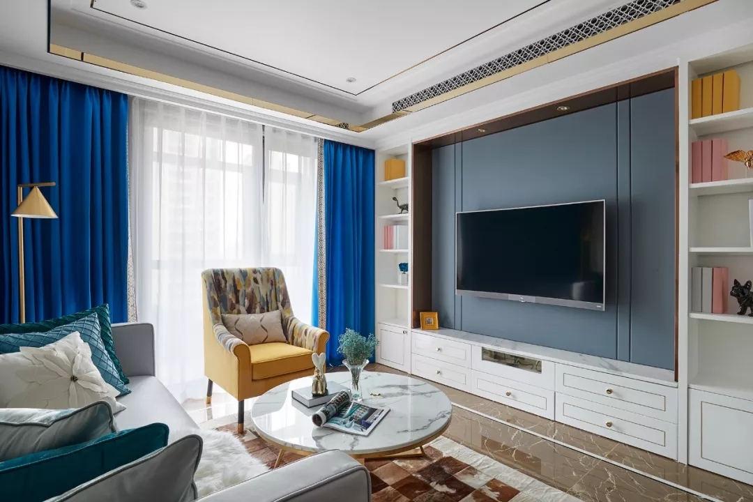 120平精致大（dà）氣三居室，美（měi）觀實用