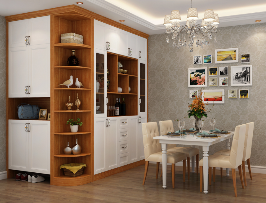 餐邊和（hé）玄關的結合，簡直天生一對！