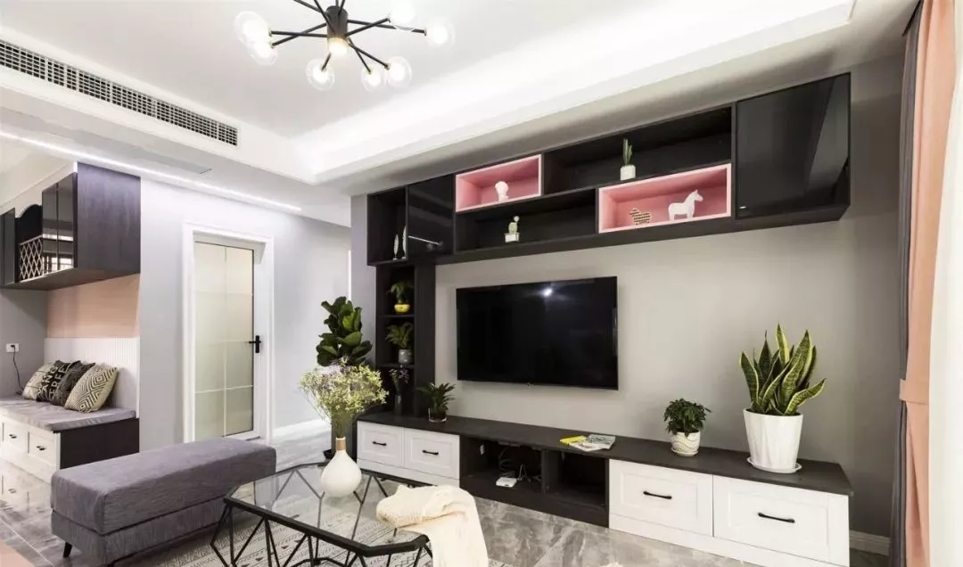 109平北歐三居 色彩搭（dā）配還不錯