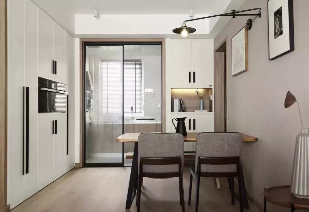 超有層次感的白色餐邊櫃案例，了解（jiě）下