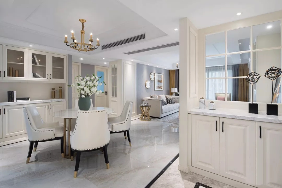 153㎡輕（qīng）奢美（měi）式4室2廳，享受精致優雅慢生活！