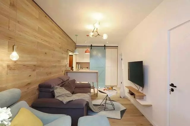 55平方改造新房案例（lì），美了出新高度