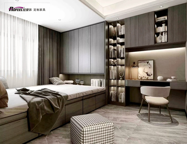 榻榻米（mǐ）配書（shū）房，這（zhè）是讓人一（yī）眼前一（yī）亮！