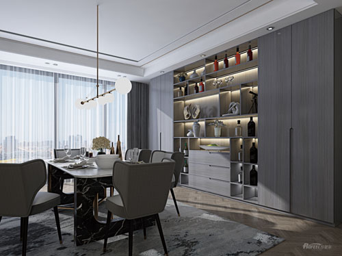 現代輕奢餐邊櫃係列