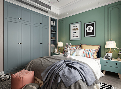 簡（jiǎn）歐風格-臥室