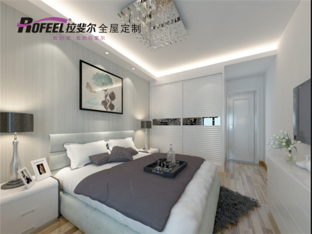 亚洲午夜天堂全屋定製|現代簡約臥室，簡約而不（bú）簡單，真的（de）很美！