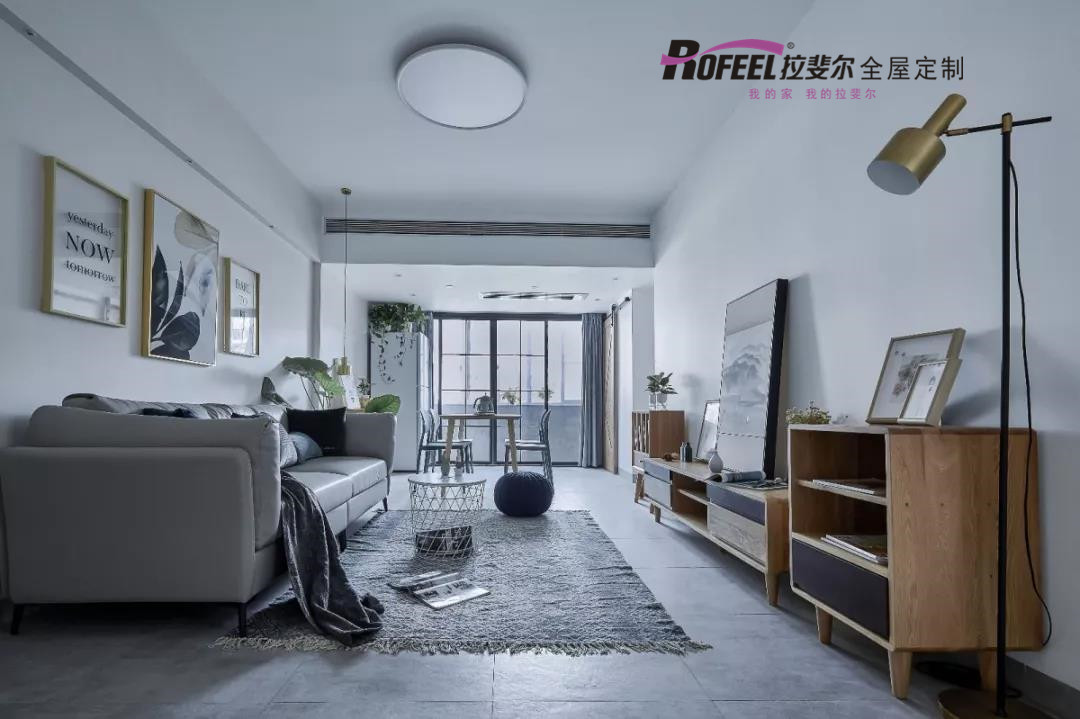 老（lǎo）破（pò）小改宜家風三居室，簡潔雅（yǎ）致，為設計師點讚！