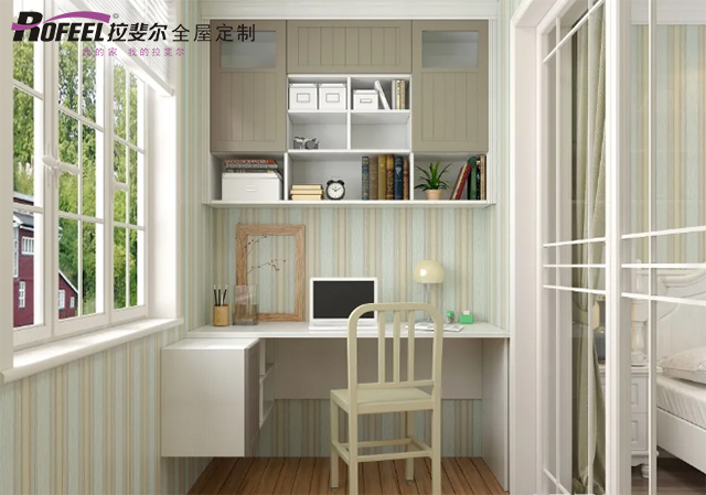 亚洲午夜天堂全屋定製|把書（shū）房搬進陽台，盡情享（xiǎng）受讀書時光！