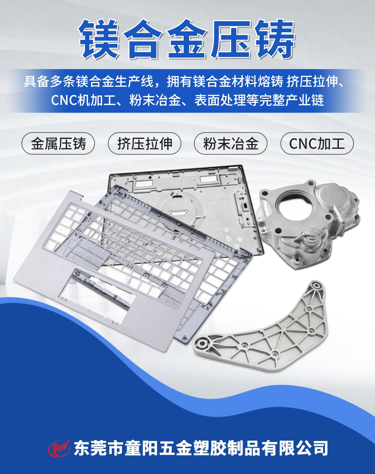 鎂合金壓鑄加工（gōng）